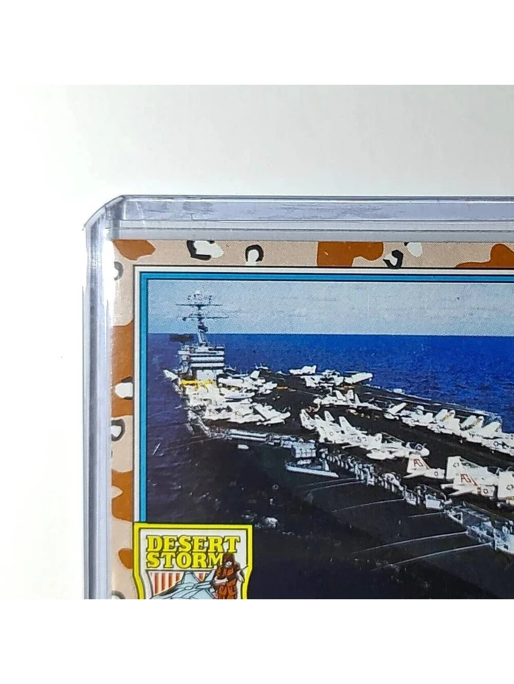 USS Dwight D. Eisenhower 1991 Topps Desert Storm #120 Card